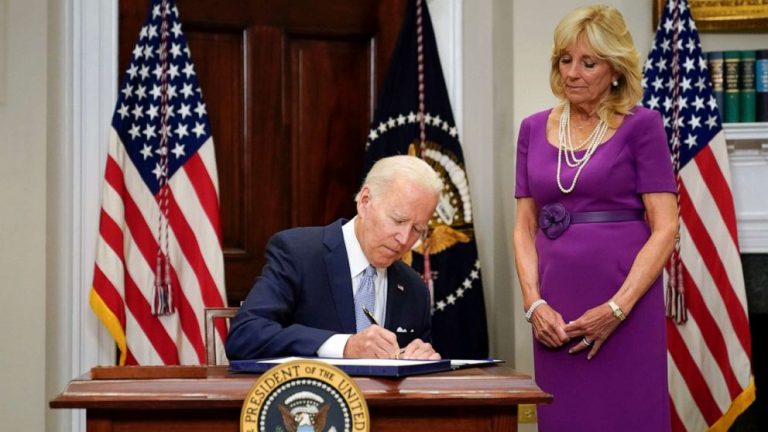 Biden signs bipartisan gun safety package into law