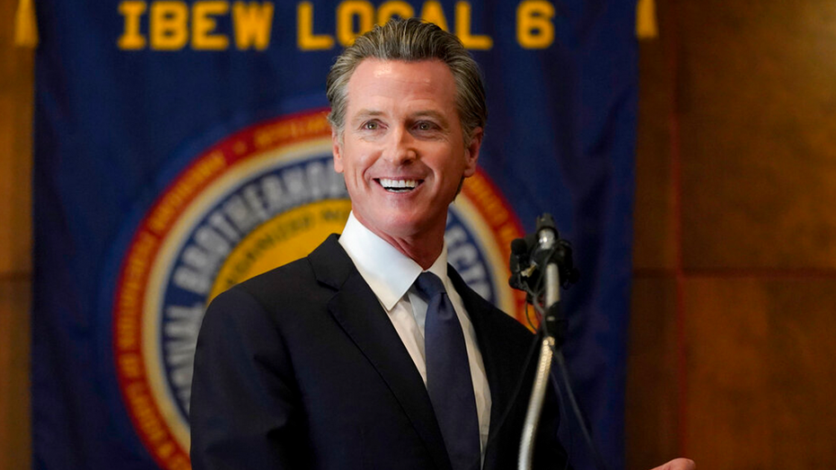 California governor Gavin Newsom