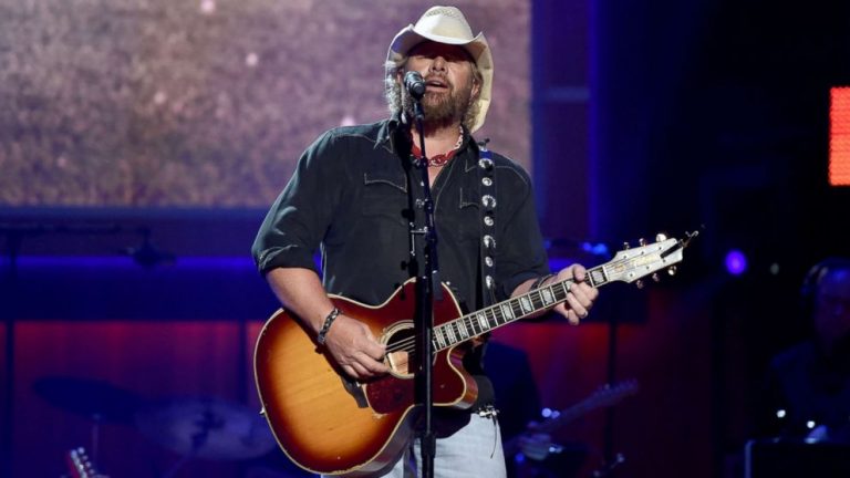 Country music singer Toby Keith reveals he has stomach cancer