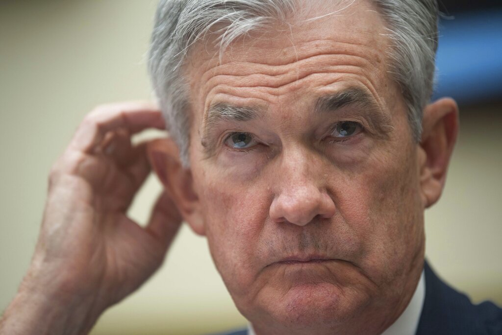Federal Reserve Chairman Jerome Powell testifies before the House Financial Services Committee on Thursday, June 23, 2022 in Washington. (AP Photo/Kevin Wolf)