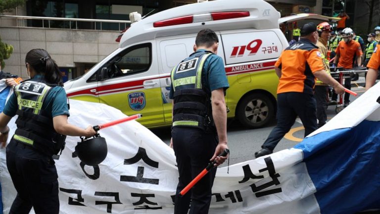 Fire in office building in South Korea kills at least 7