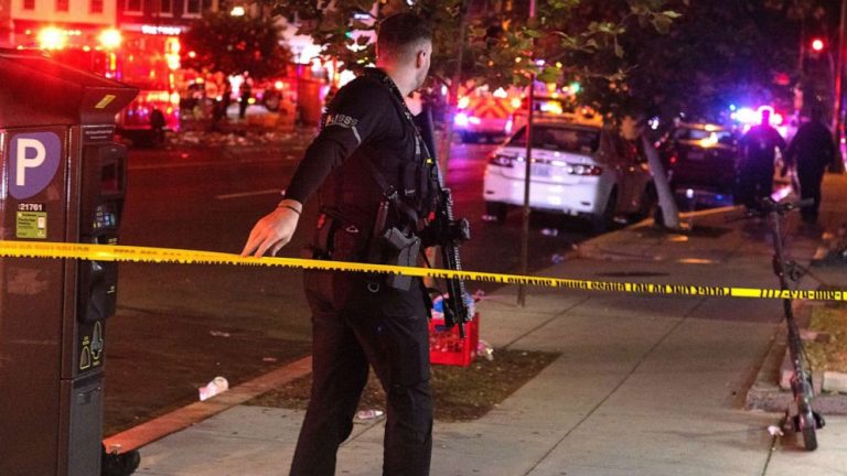 Gunman in DC mass shooting at large, chief says ‘must be held accountable’