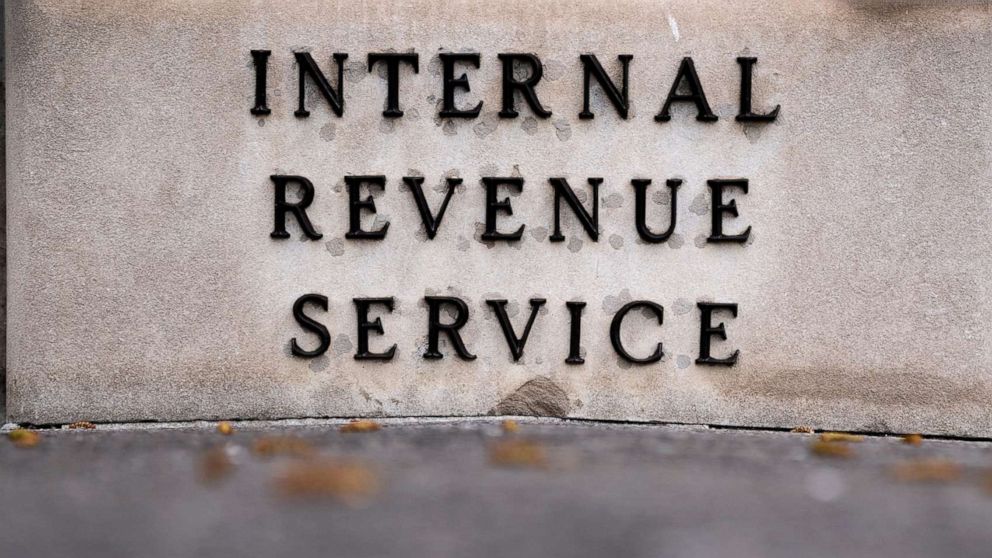 PHOTO: The Internal Revenue Service building is seen in Washington, D.C, April 5, 2022.