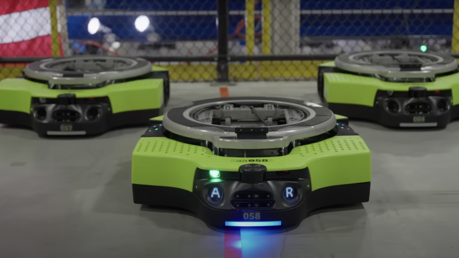 Amazon's first fully autonomous mobile warehouse robot, Proteus