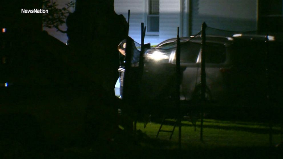 PHOTO: Police search a home in Danbury, Connecticut where four bodies were found, July 27, 2022.