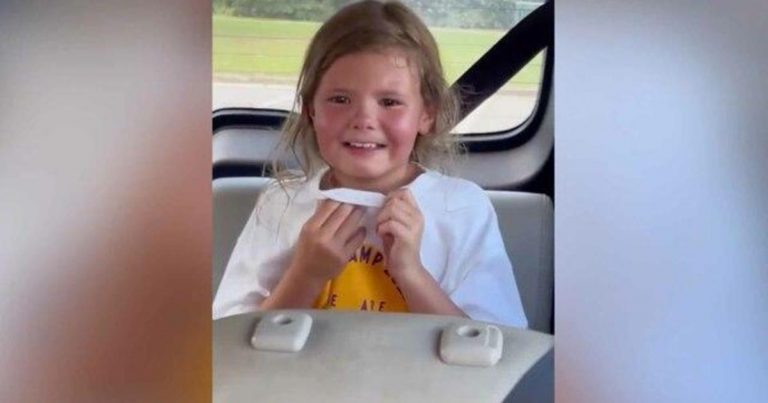 8-year-old brought to tears after making the softball team