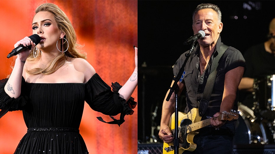 Adele, Bruce Springsteen concert