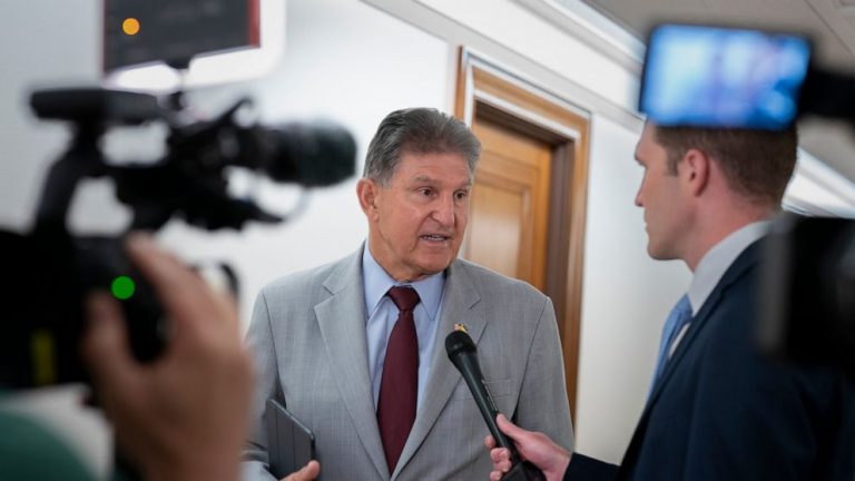 Dem says Manchin blocking energy, tax provisions in big bill