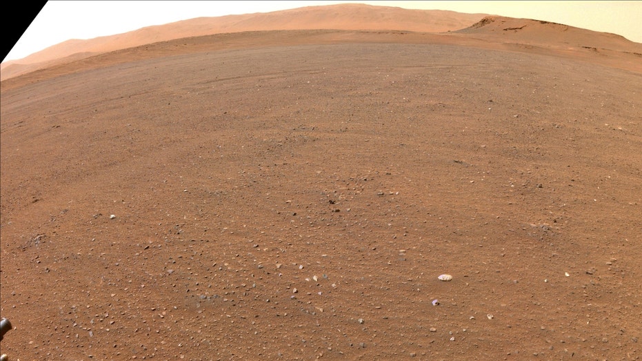 Mars landscape via Perseverance