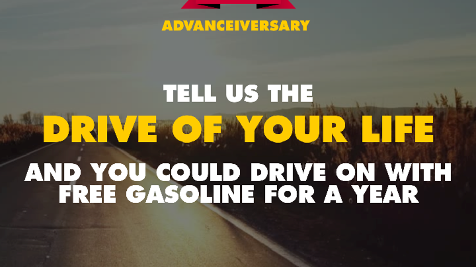 Advance Auto Parts Drive of Your Life contest
