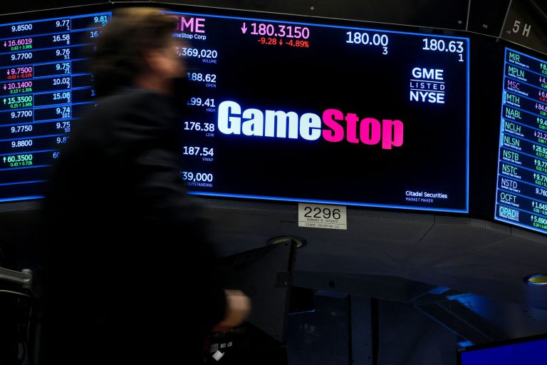 GameStop jumps in extended trading after announcing 4-for-1 stock split