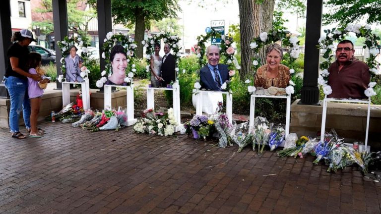 Highland Park shooting victims remembered as memorials begin