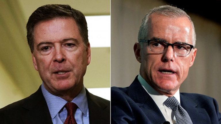 IRS asks watchdog to review audits of Comey, McCabe