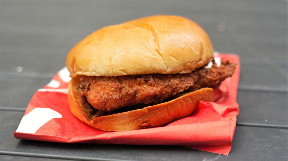 Chick-fil-A spicy sandwich