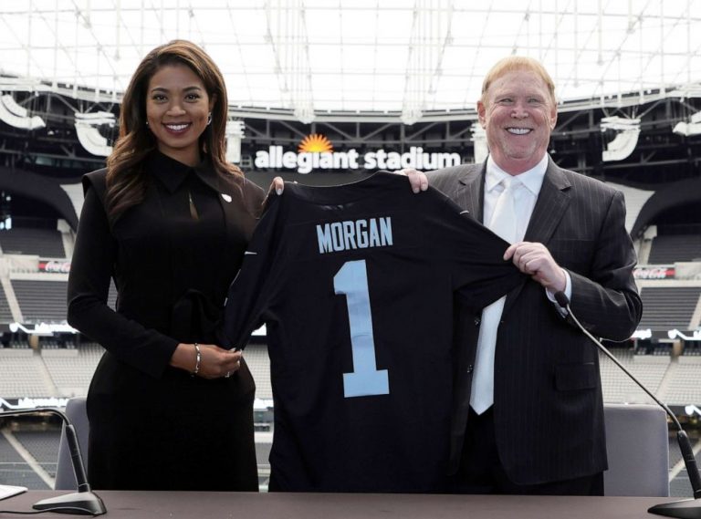 Raiders announce 1st Black female team president in NFL history