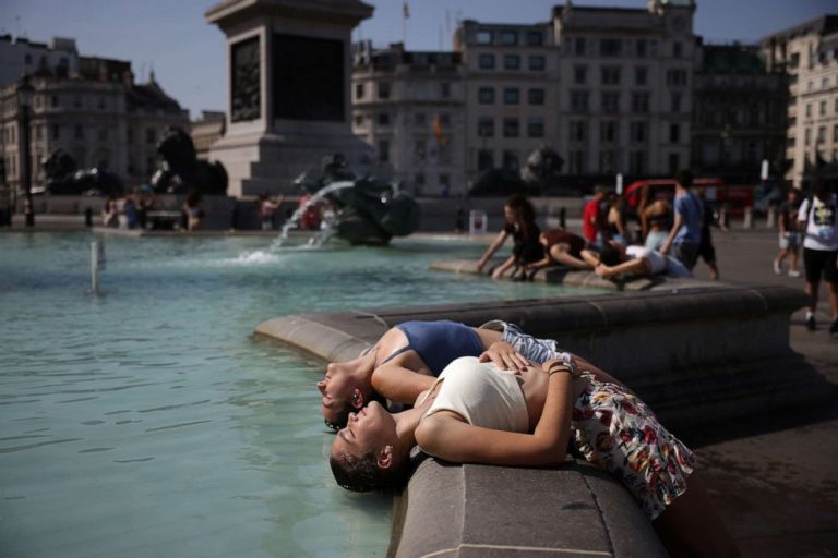 Severe heat waves in US and Europe prove climate change is already here, experts say