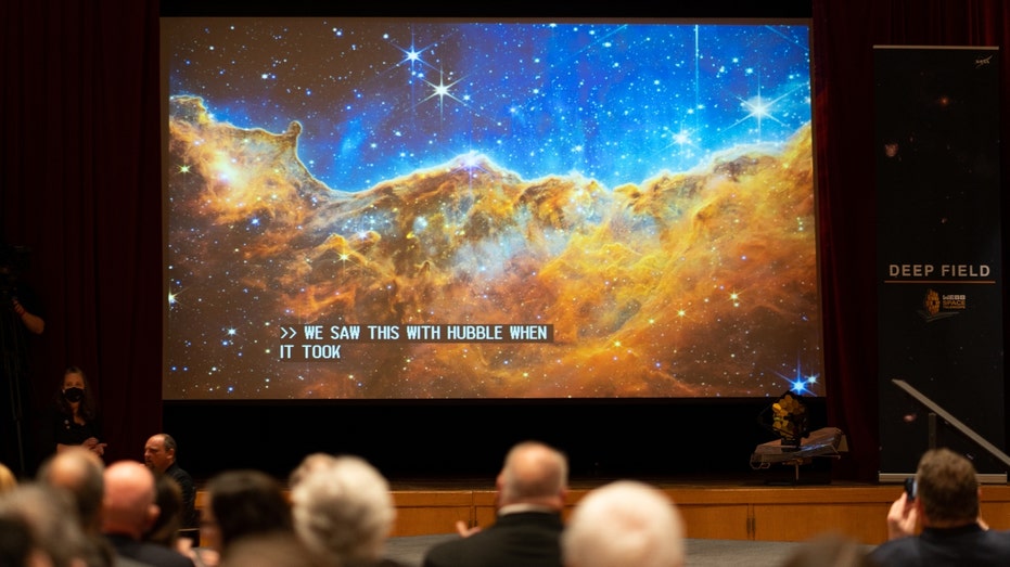 James Webb Space Telescope image of the Carina Nebula