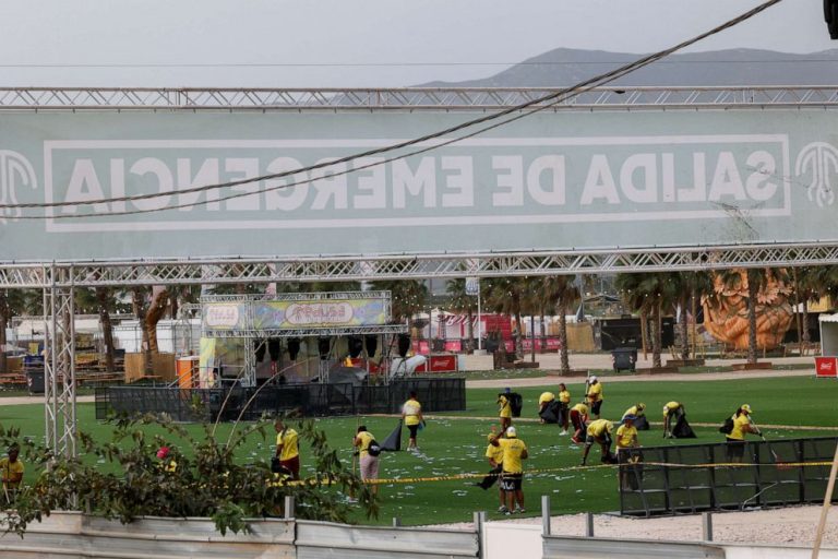 1 dead, more than 20 injured as winds destroy music festival stage