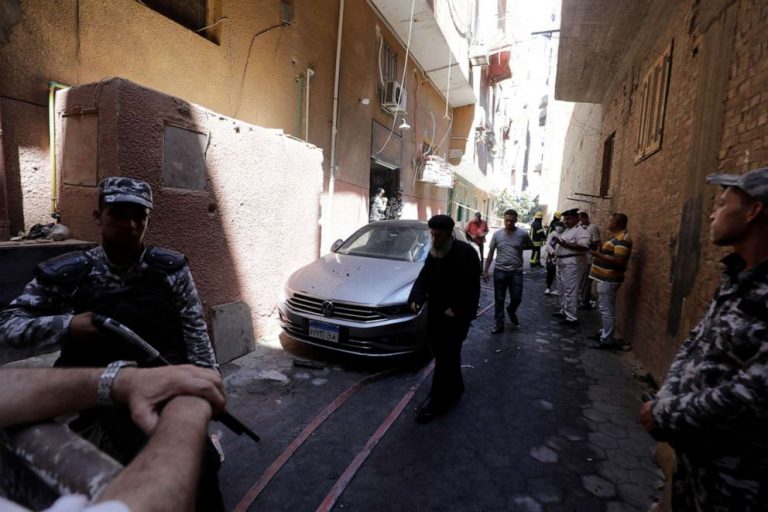 At least 41 dead in Cairo church fire