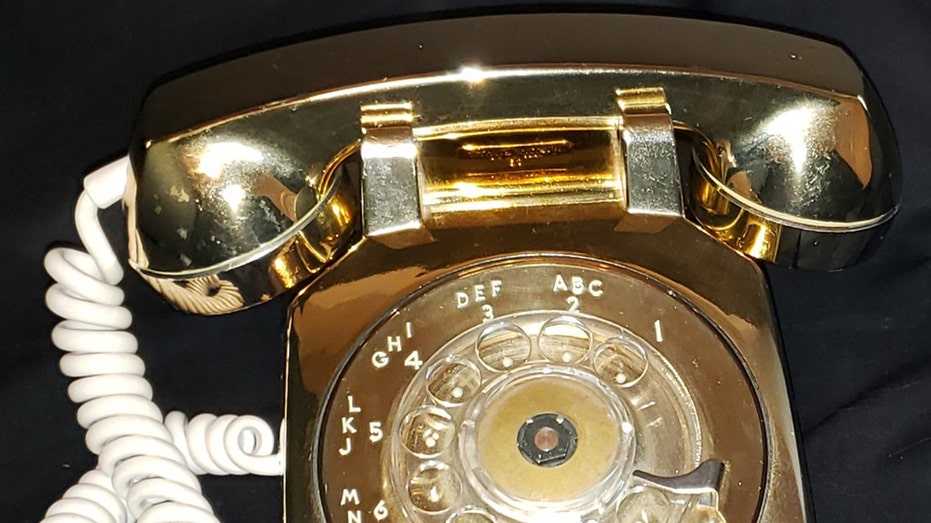 Elvis Presley gold phone Graceland