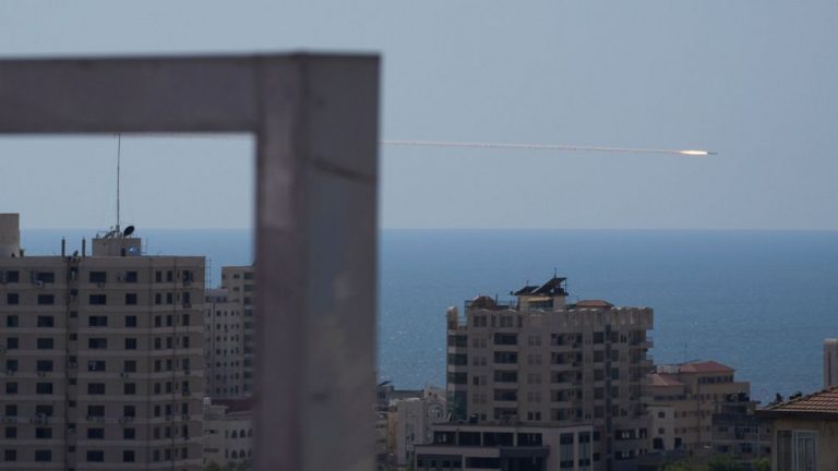 Misfired rockets may have killed over a dozen in Gaza battle