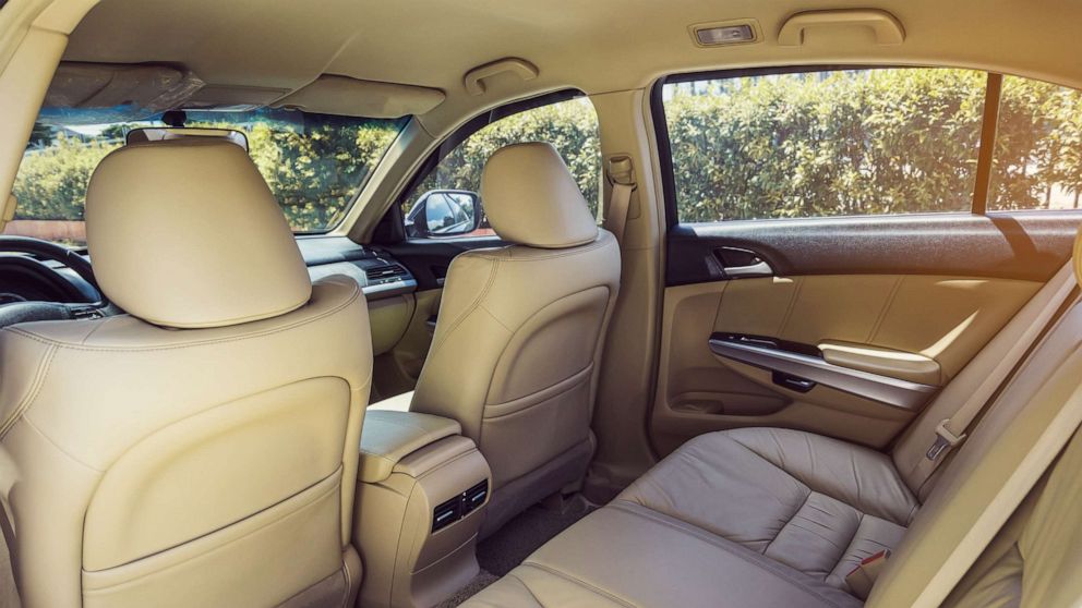 PHOTO: Stock photo of an empty car.