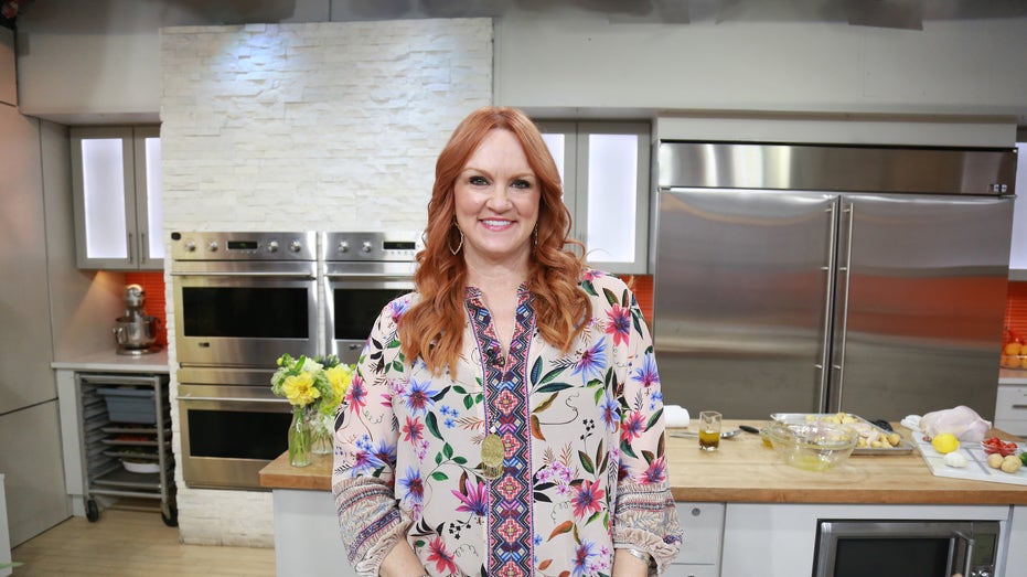 Ree Drummond in the kitchen