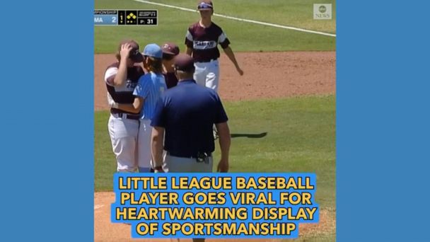 WATCH: Little League Baseball player’s heartwarming display of sportsmanship goes viral