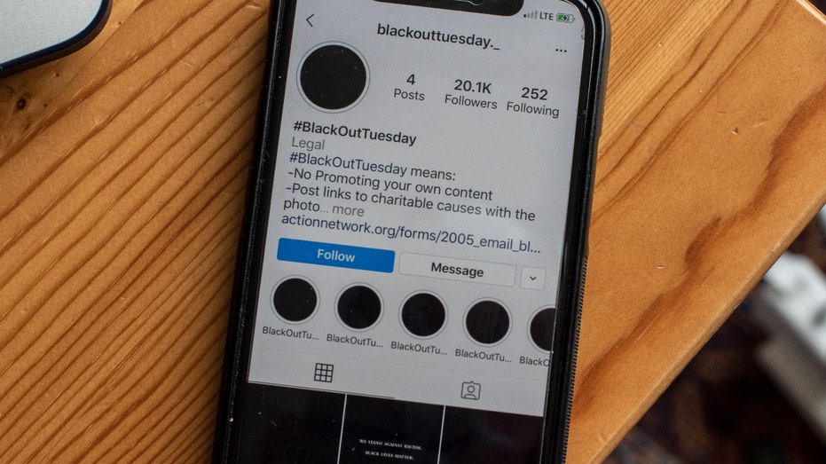 Instagram Blackout Tuesday