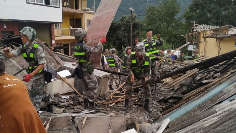 China earthquake deaths rise to 74 as lockdown anger grows