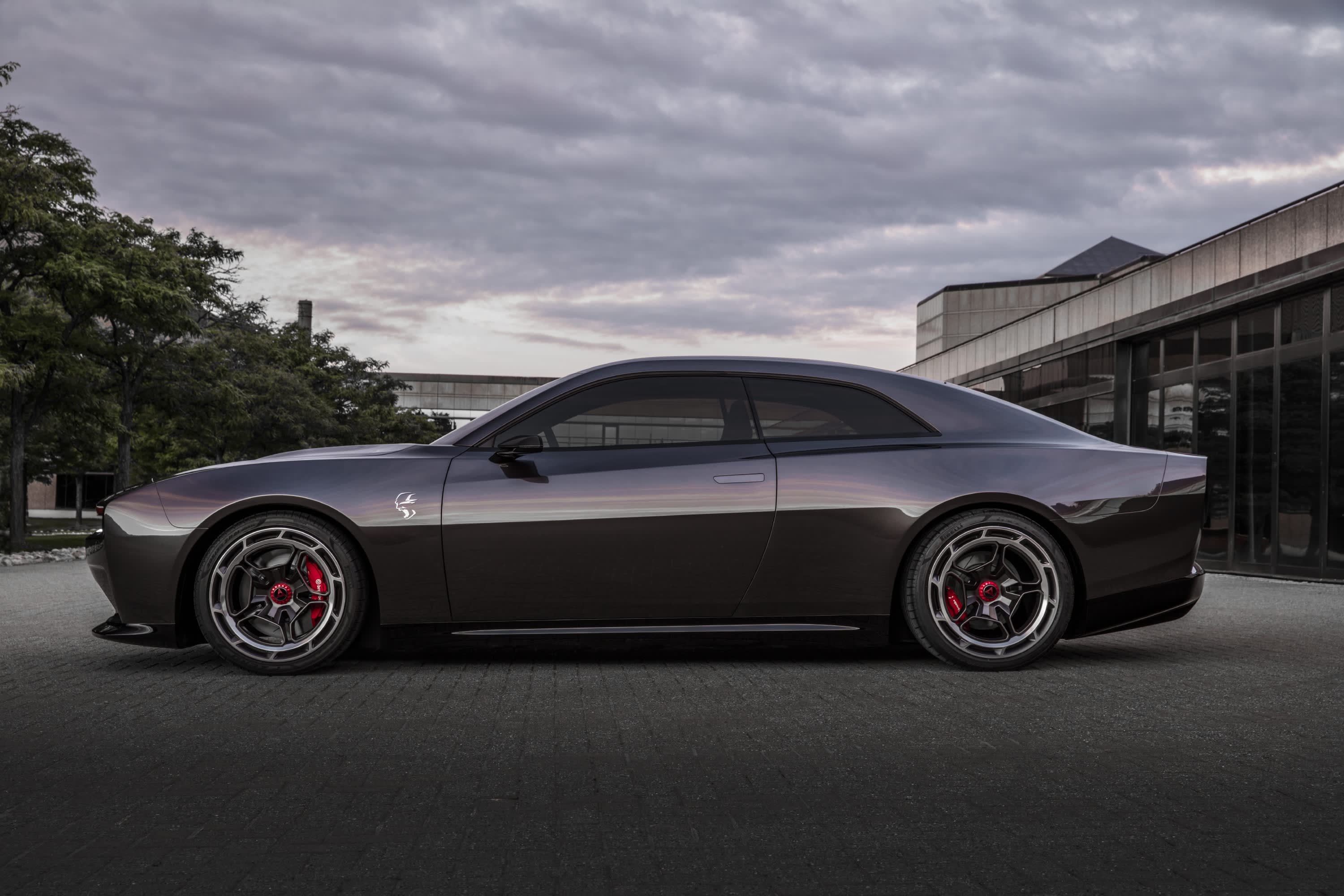 Dodge unveils electric concept muscle car