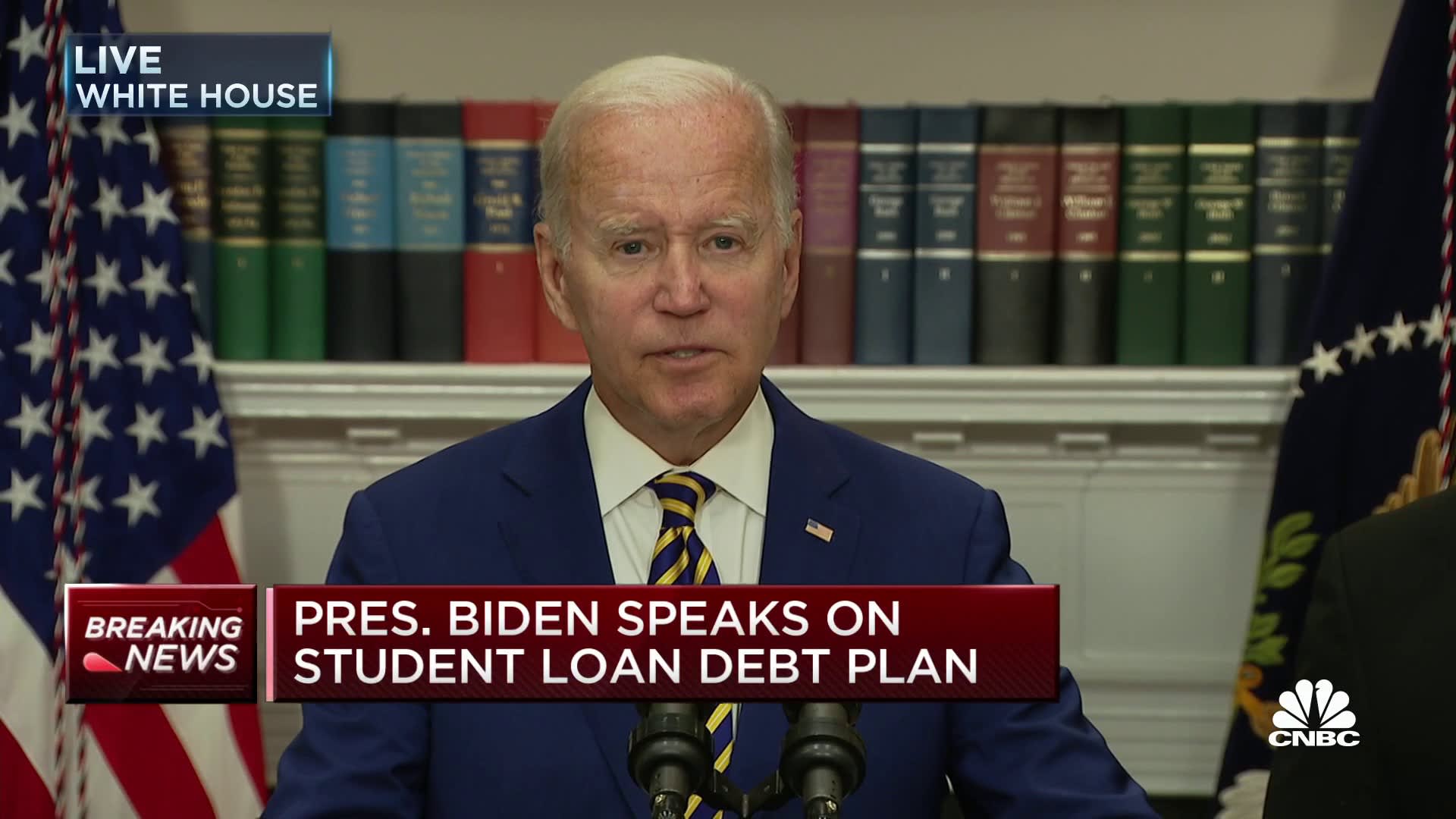 President Biden announces student loan debt relief plan