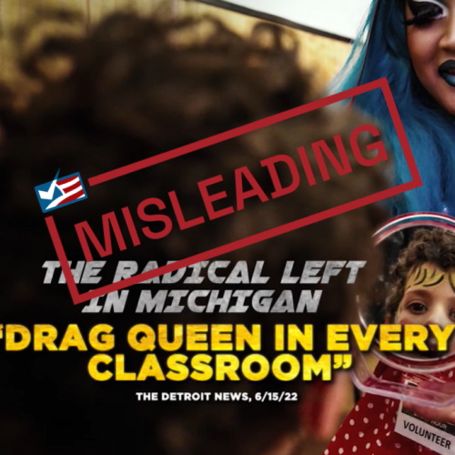 Pro-Dixon Ad Uses ‘Joke’ About Drag Queens in a Misleading Attack on Whitmer