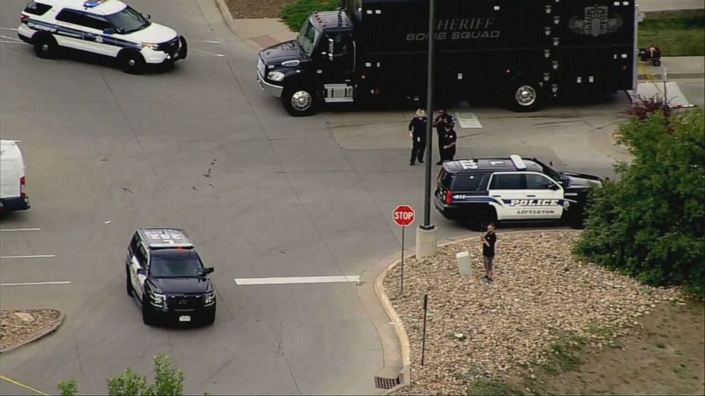 PHOTO: Authorities said they found and disabled a pipe bomb near a Safeway in Littleton, Colorado, Sept. 27, 2022.