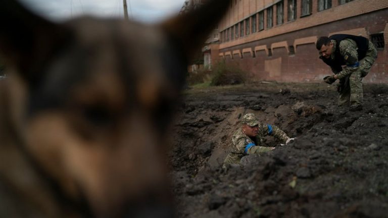 Ukrainian official: Russian strike kills 23, wounds 28