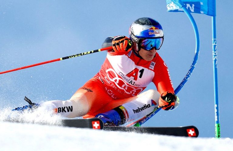 Alpine skiing-Swiss Odermatt clinches win in giant slalom World Cup opener