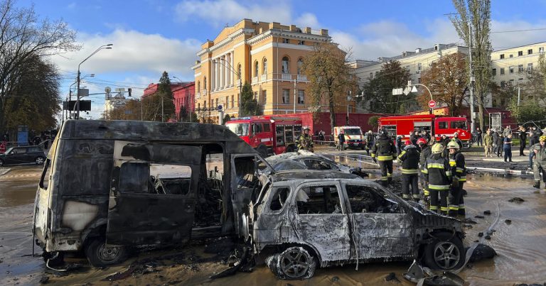 Blasts rock Kyiv and other cities across Ukraine