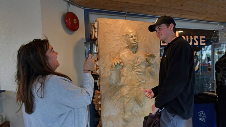 California baker creates life-sized Han Solo out of bread