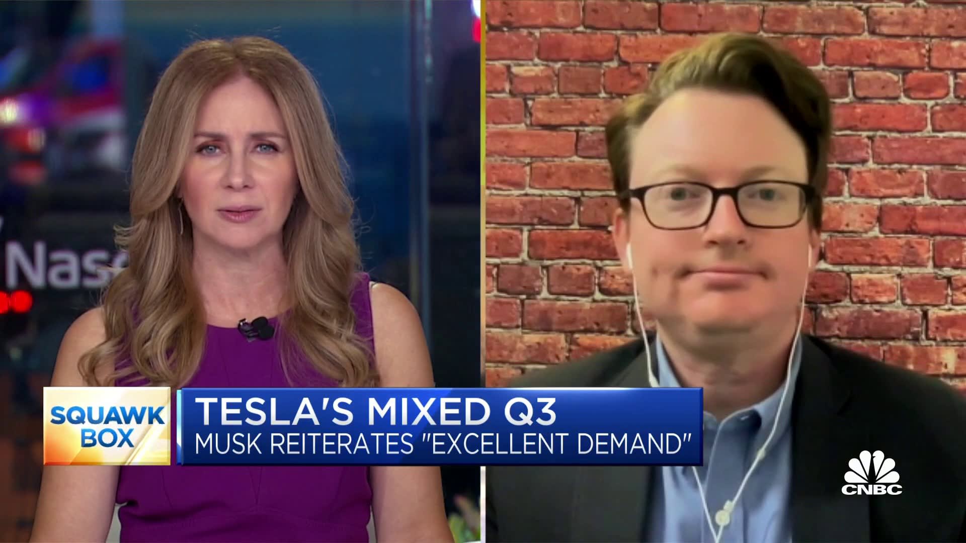 Tesla is facing potential pain if there's a recession, says WSJ's Tim Higgins