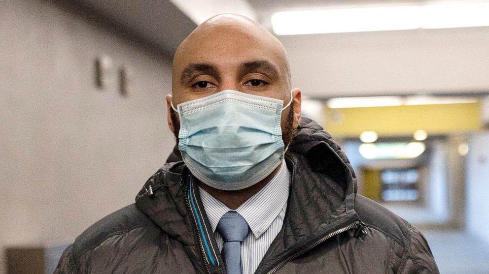 PHOTO: Former Minneapolis Police officer J. Alexander Keung exits after a hearing at the Hennepin County Public Safety Facility in Minneapolis, June 29, 2020.