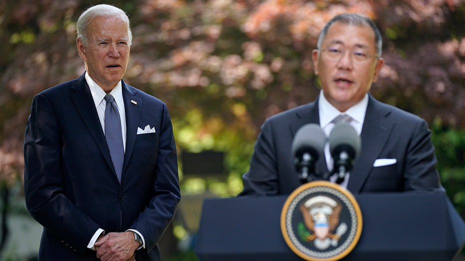 President Joe Biden South Korea Hyundai