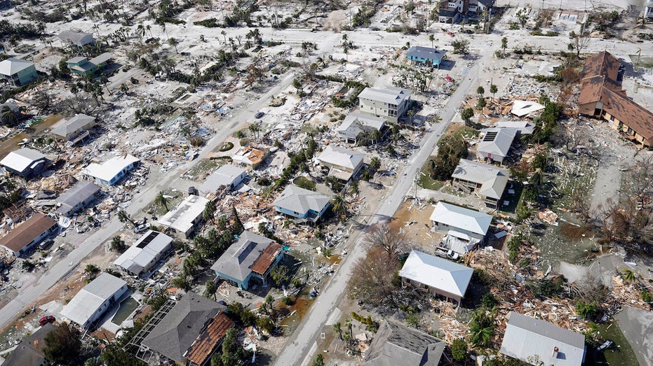 Hurricane Ian damage aerial 2