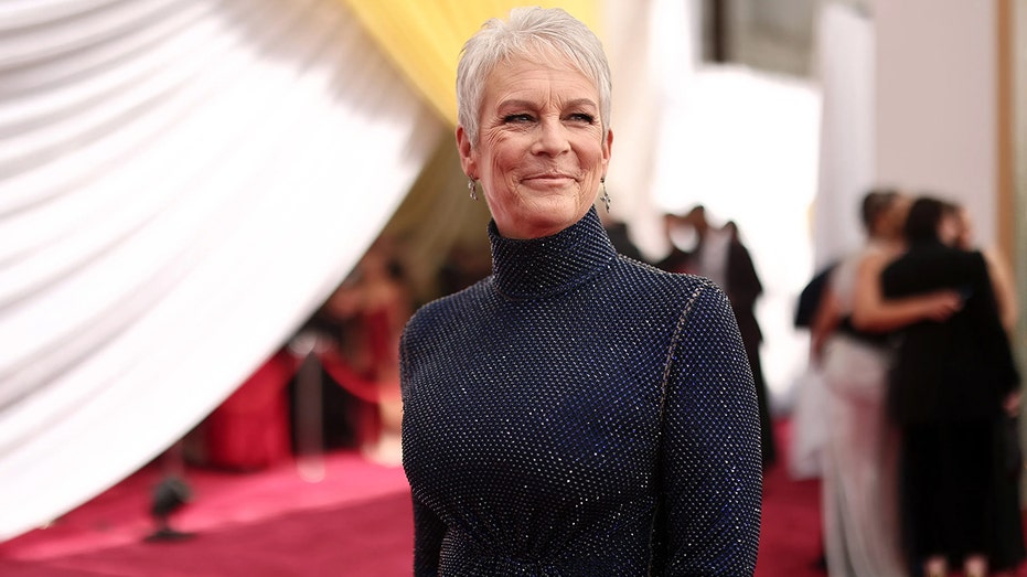 Jamie Lee Curtis smiling