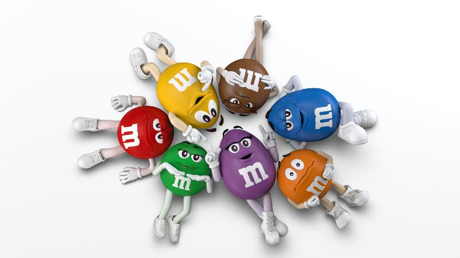 M&M's cast of spokescandy characters