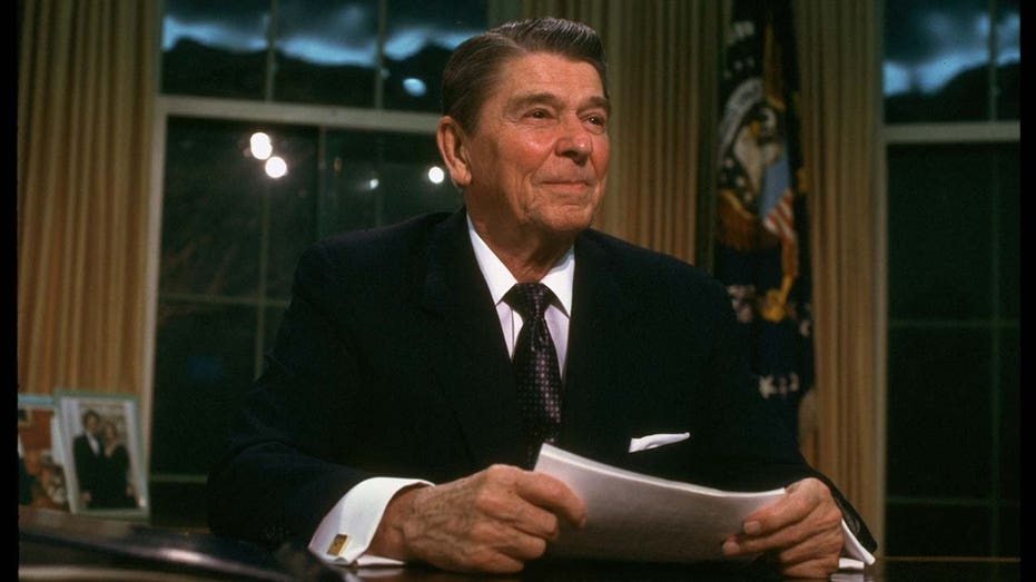 president ronald reagan