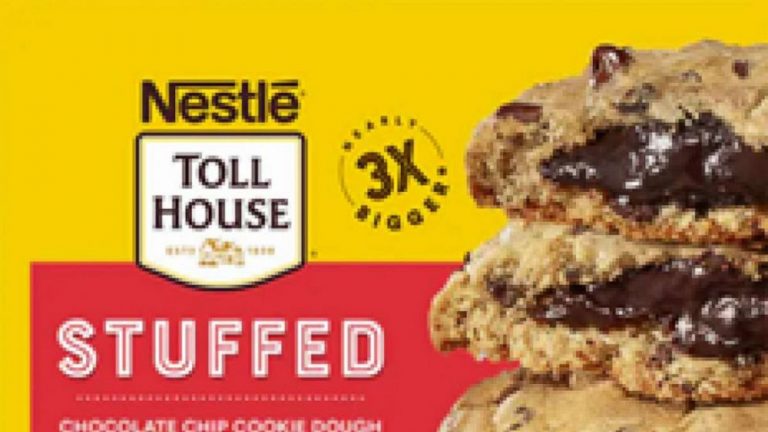 Nestle Toll House stuffed chocolate chip cookie dough recalled