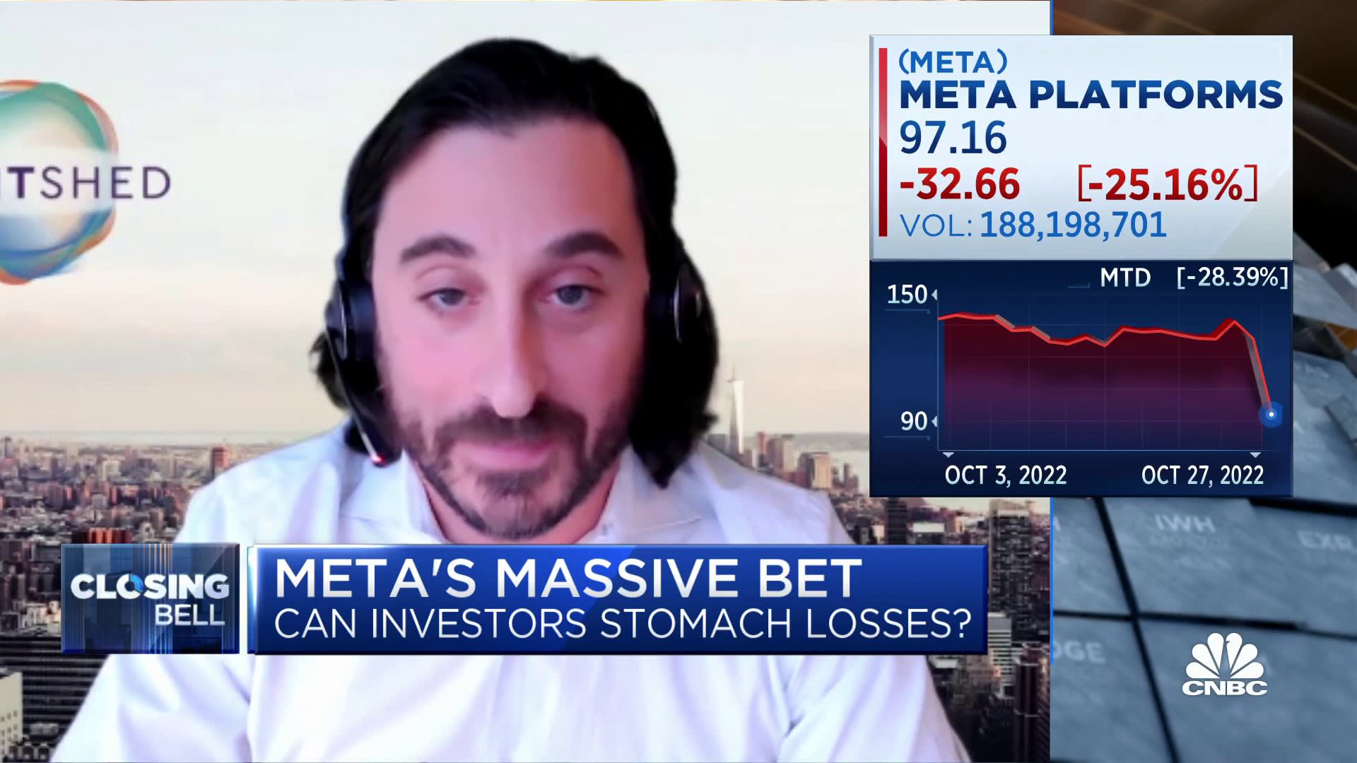 Weakening ad revenue could compromise Meta's free cash flow