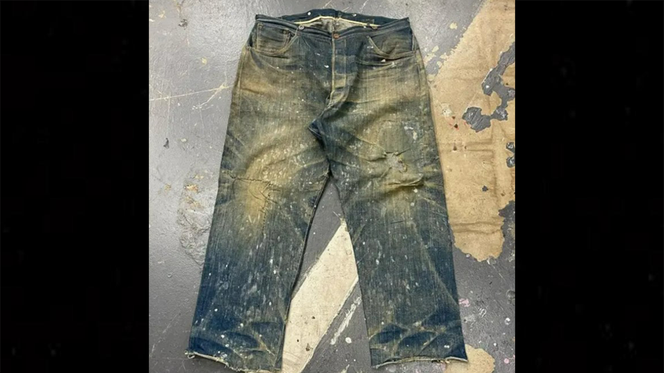 Levis jeans found in mineshaft