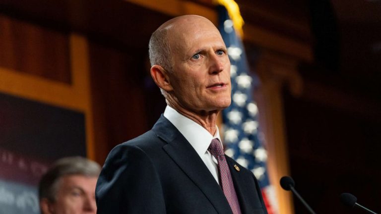 Rick Scott responds to Trump’s ‘death wish’ attack on Mitch McConnell