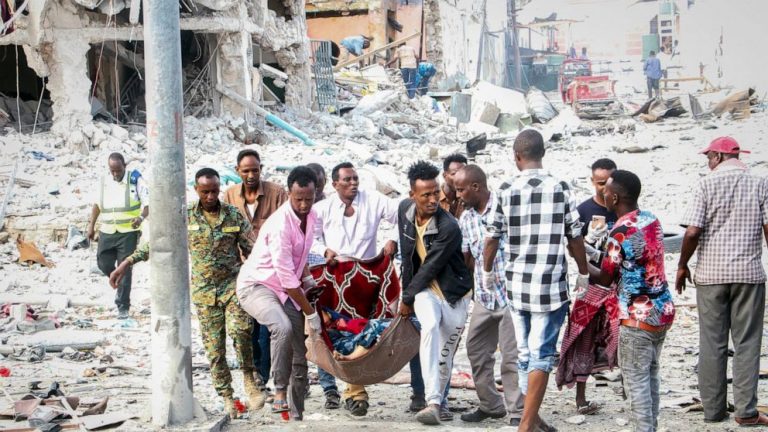 Somalia’s leader says at least 100 killed in Saturday attack